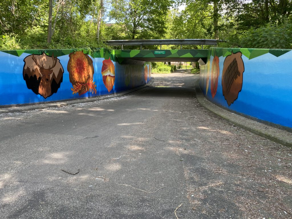 Streetart jeugd project Almere Haven