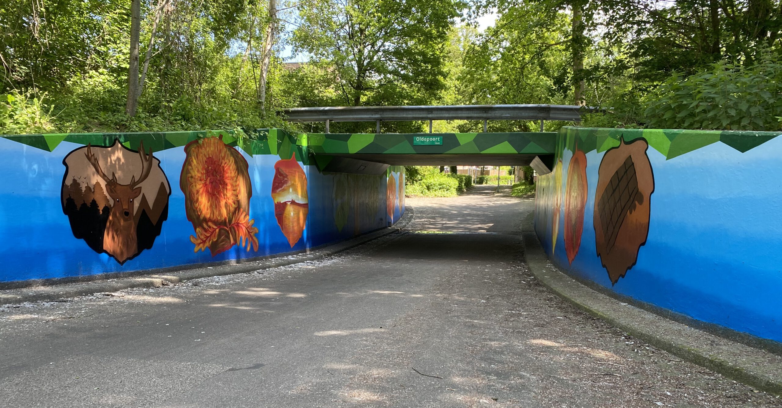 Streetart jeugd project Almere Haven